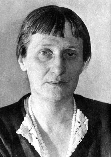 Анна Ахматова. Москва, 1940 г.